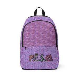 Women's Μοτινατεδ Μiιιεηηiαl™ Ρ.Ë.$.Ø. WLD GRAPE Designer Backpack