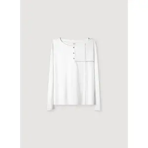 Vague Studios Cross Stitch Henley White