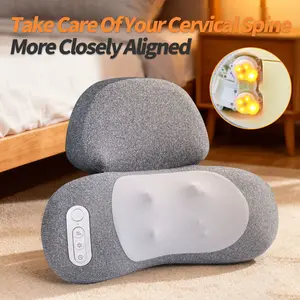 Constant Heat Ergonomic Neck Pillow Massager - Relieve Tension & Improve Posture