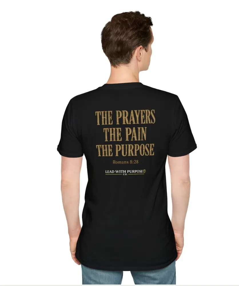 Only God Knows T-Shirt — “The Prayers, The Pain, The Purpose” Christian Tee