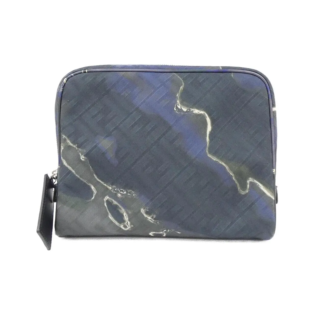 Pre-owned FENDI Canvas Small Leather Goods Coated Leather Pouch