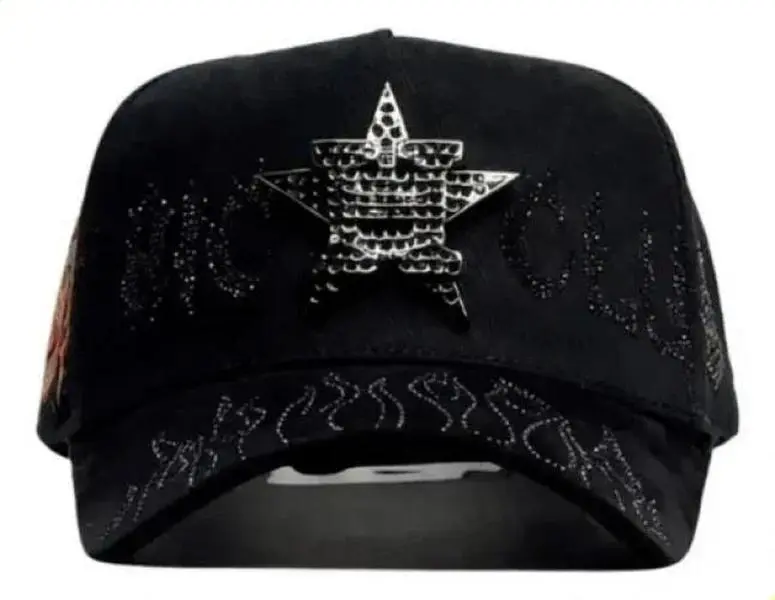 2025-2026 Modern Style Baseball Cap, G5 Grade Black One Size