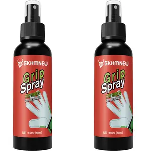 Goalie Grip Spray for Goalkeeper Gloves (30ml*2), Goalkeeper Glove Grip Spray - Goalie Accessories Boosts Stickiness and Performance of Soccer Goalie Gloves