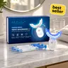 MySmile 10-Min Pro Teeth Whitening Kit - 28 LED Light, 3 Gel Syringes, Long-Lasting At-Home Whitening, Non-Sensitive Formula