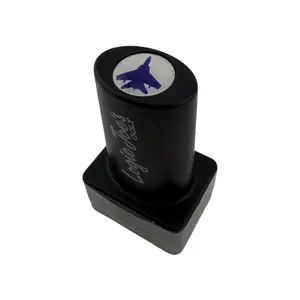 Jet Blue Golf Ball Stamp | Quick-Dry Ink Stamper | Easy Ball Identification | Fun Golf Gift
