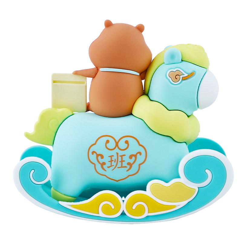 Miniso Bear Outpost Happiness Plus Series Blind Box – Year Of The Horse Collectible Figurine Desk Ornament, Great Gift Idea