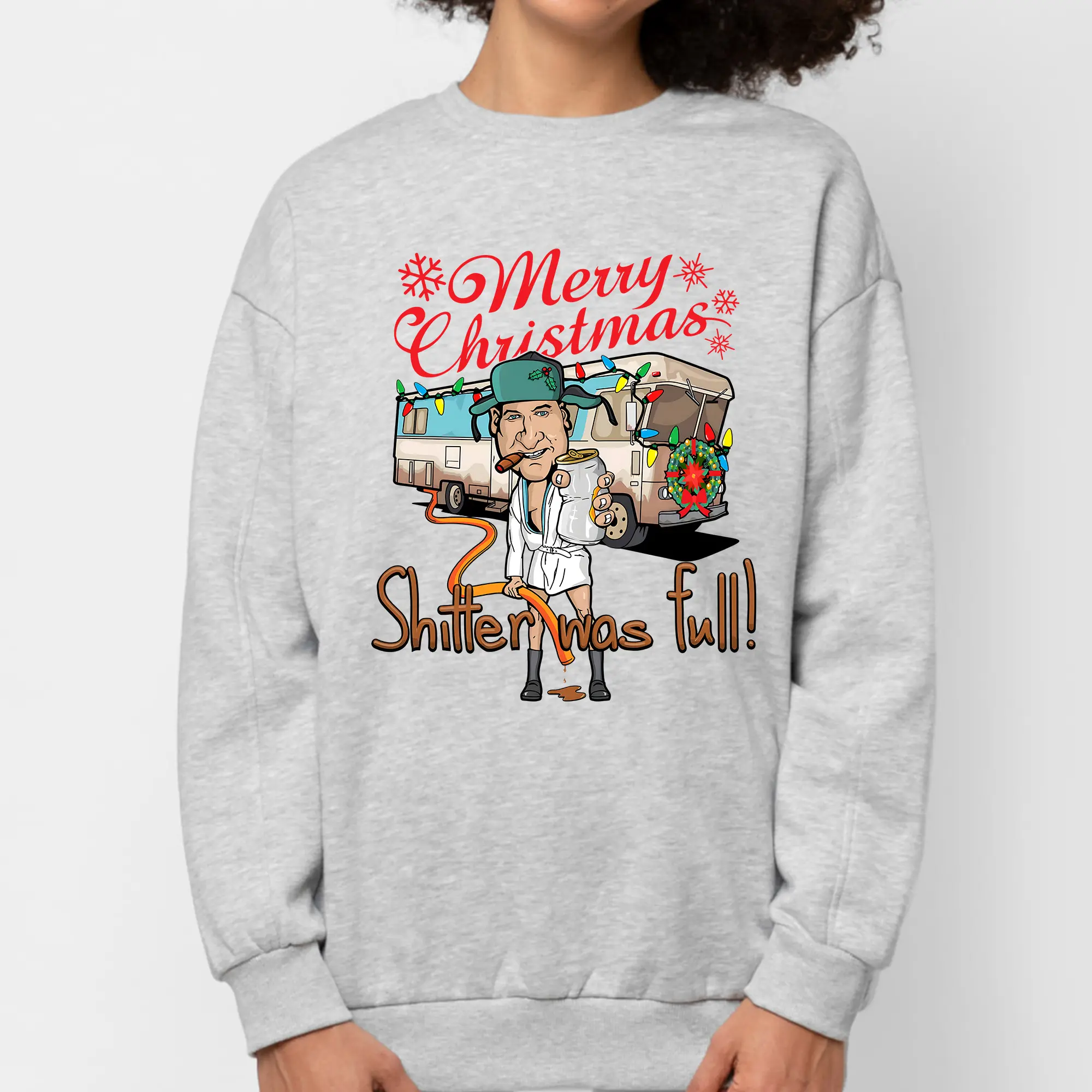 Merry Christmas Shitters Full Sweatshirt, Merry Christmas Shitters Full Shirt, Funny Christmas Shirt, Xmas Sarcastic Shirt, Christmas Gifts