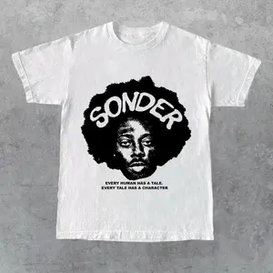 T - shirt with a Thought - provoking Concept: "Sonder" Design Celebrating Human Stories men gifts  good graphic tees funny  tshirt