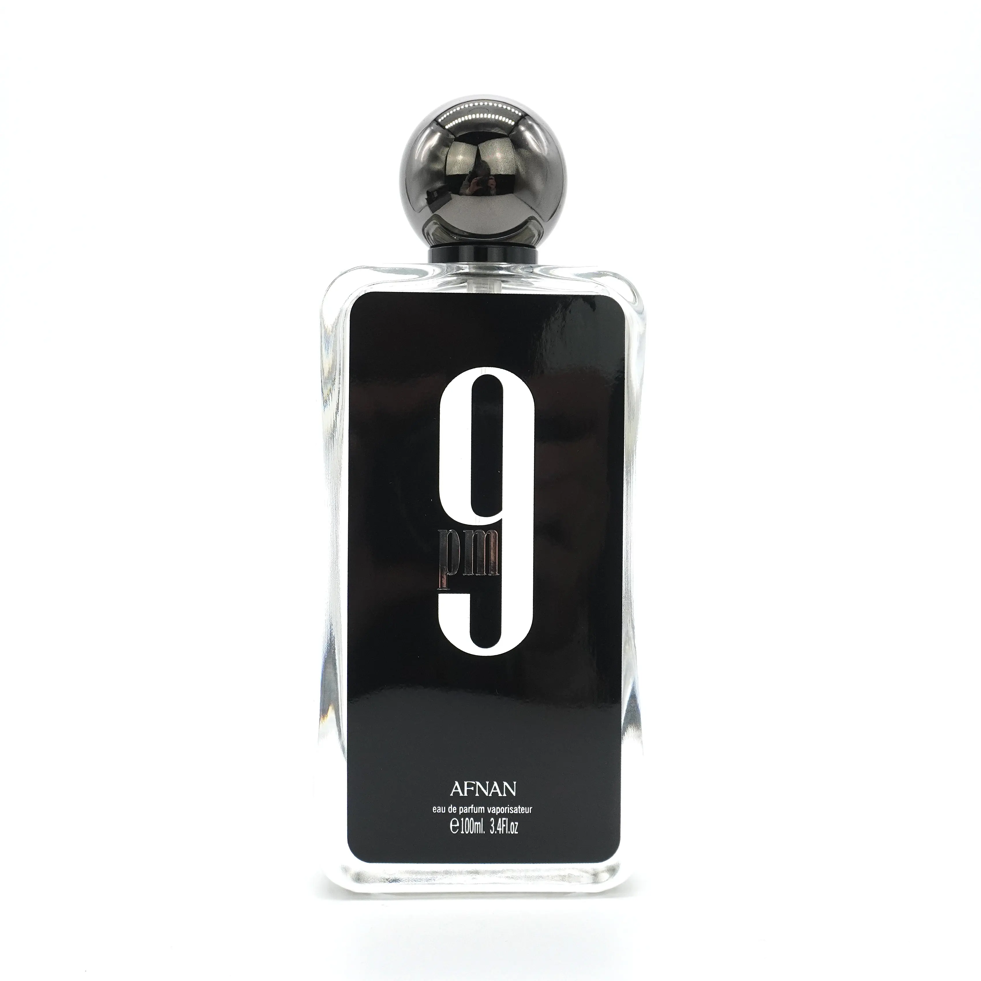 Afnan 9pm Eau de Parfum for Men, 100ml EDP, Aromatic Fruity-Citrus Spicy Fragrance with Amber Warmth-Vanilla & Bergamot Mix, Single Beauty & Personal Care Item