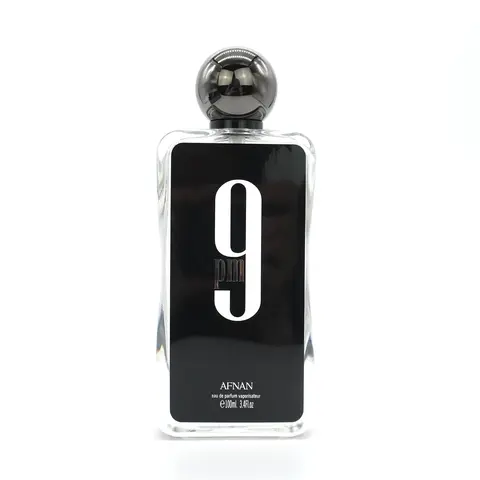 Afnan 9pm Eau de Parfum for Men, 100ml EDP, Aromatic Fruity-Citrus Spicy Fragrance with Amber Warmth-Vanilla & Bergamot Mix, Single Beauty & Personal Care Item