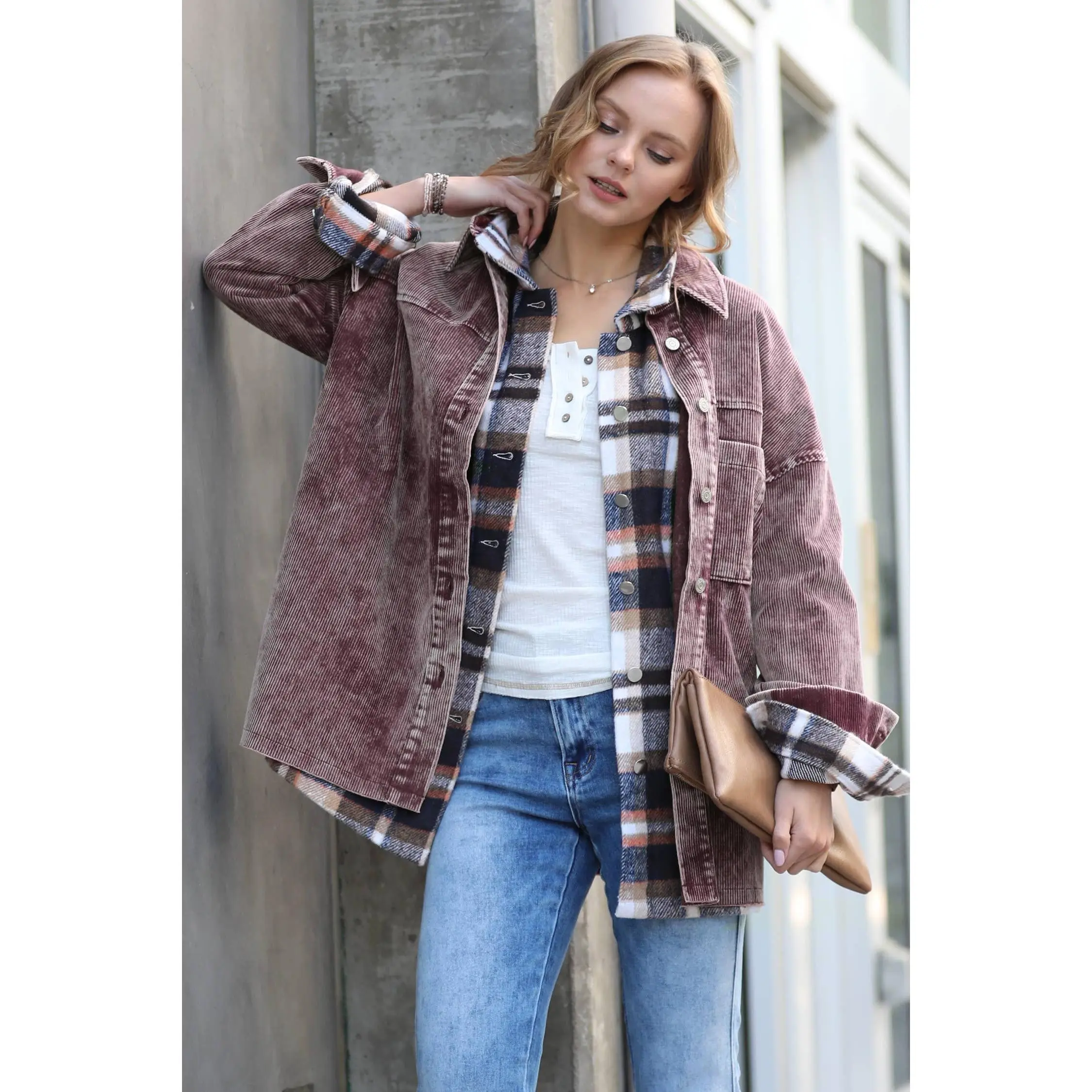 Vintage Corduroy Shacket