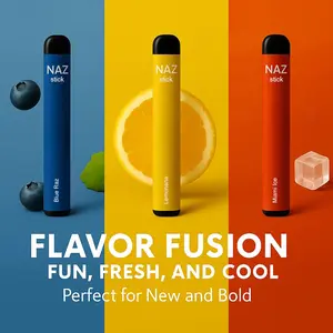 NAZ Electric Nasal Inhaler Stick - Portable Essential Oil Aromatherapy Vaporizer for Sinus Relief Congestion Energy Boost Non-Medicated Cool Refreshing 3-Pack Mixed Fruit Flavors Natural Menthol Peppermint Camphor Relax Healthcare