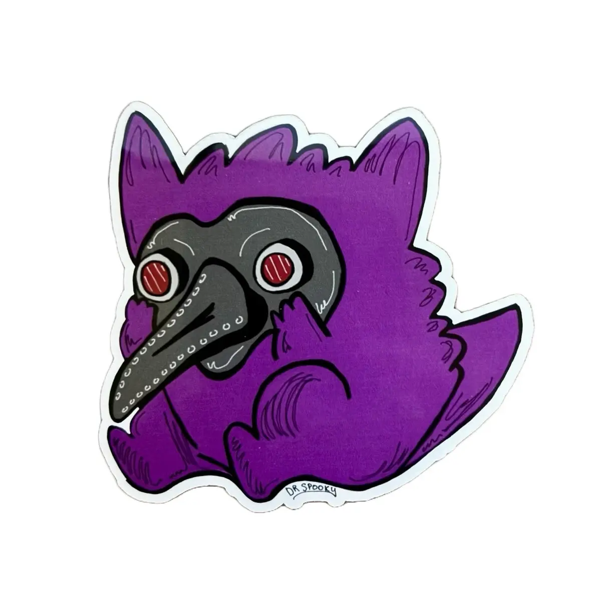 Plague Doctor Gengar Sticker