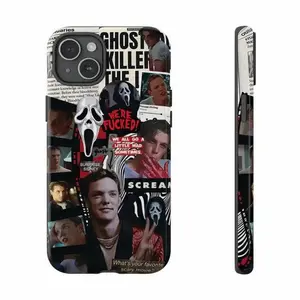 Billy L00mis Ghostface Horror Phone Case, Horror Movie Halloween Cute Phone Case, Spooky Season Protector, Halloween Perfect Gift Compatible with iPhone X, 11, 12, 13, 14, 15,16,17 & more – check our available sizes.