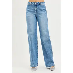 RISEN Slouchy Straight Jeans