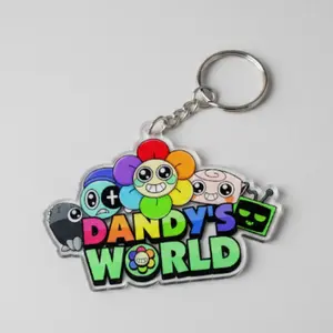 Dandy's World Acrylic Keychain