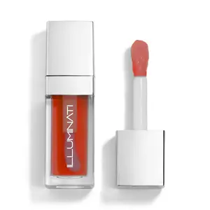 Hydrating Ultra-Shine Lip Oil Illuminati Cosmetics | Lip Oil Trendy Trending Viral Mauve Sorbet Red Coral Longwearing Moisturizing Pigmented Comfortable Clean Girl Korean Trendy Viral Trend Popular Top Selling