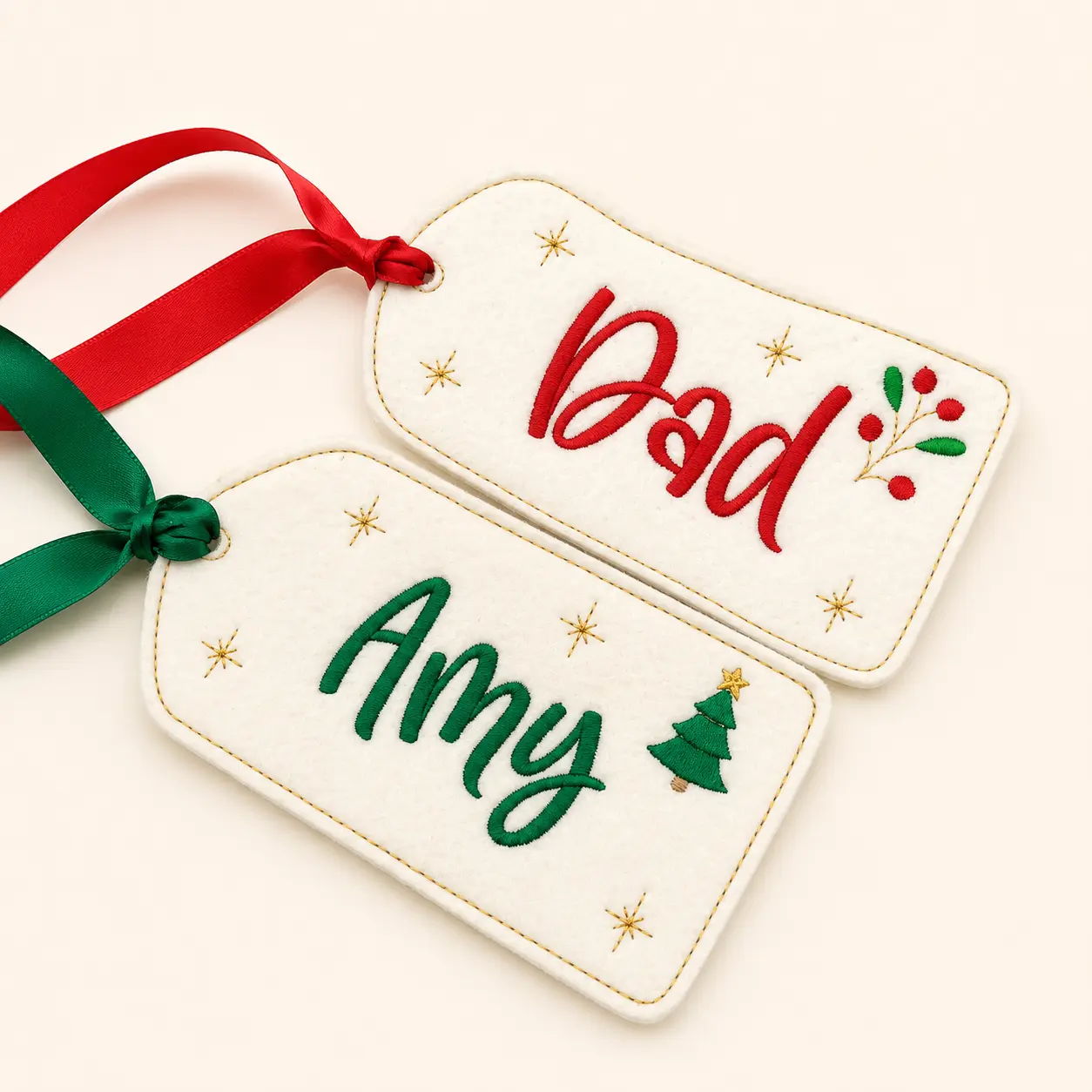 Christmas Bag Tag