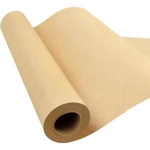 15"x400" Brown Paper Roll, Brown Wrapping Paper, Craft Paper, Wrapping Paper, Packing Paper for Moving, Packing,  Wrapping, Wall Art, Table Runner, Floor Covering
