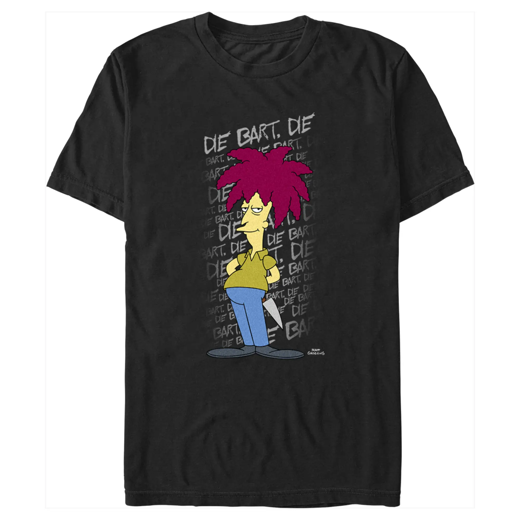 Men's The Simpsons Sideshow Bob Die Bart Die T-Shirt