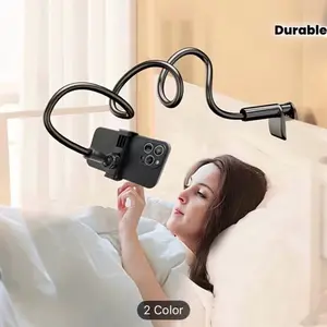Mobile Phone Holder with 360° Rotation for Bedside, Hands