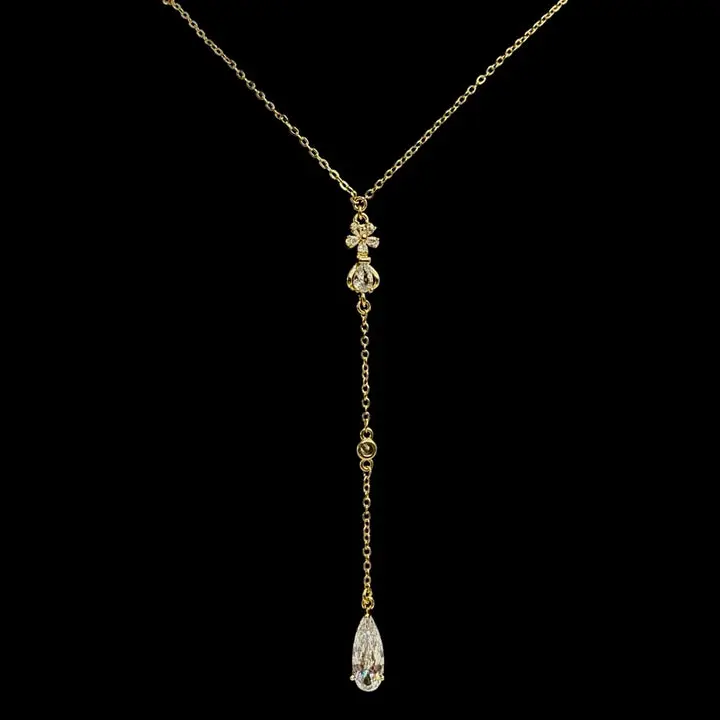Floral Diamond Chain Rosary
