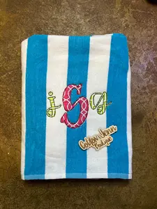 Monogrammed Towel