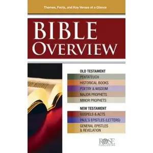 Bible Overview: Know Themes, Facts, and Key Verses at a Glance - Paperback