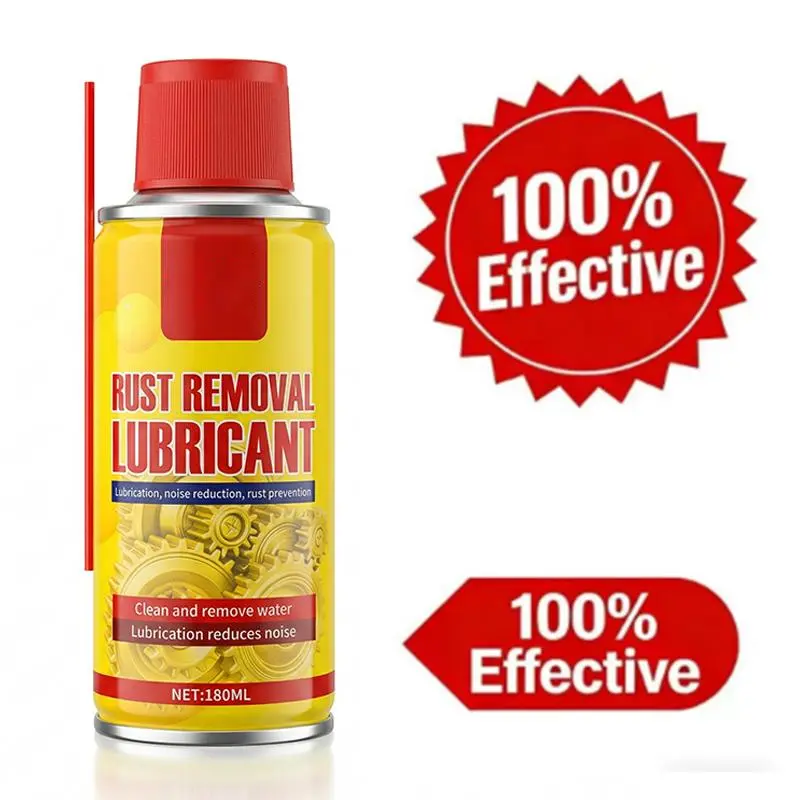 180ML Multi-Function Rust Removal Spray, Automotive Surface Cleaner & All-Purpose Degreaser for Rust Prevention, Quick Detailer, Alloy Wheel Cleaning, Aluminum Polishing, Lubrication, Noise Reduction & DIY Car Care, All-Purpose Degreaser Rust Prevention