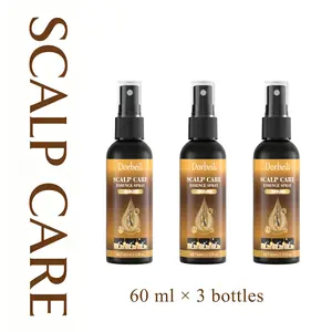 Scalp Care Essence Spray, Scalp Treatment Serum, Smooth and Shiny Hair, Deep Repair Scalp Barrier, Nourishes Follicles and Roots, No Rinse Required