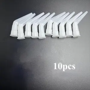 Adhesive Nozzle Tips for Glue & Sealant Guns, Industrial, Construction & DIY Projects, Precision Control for Indoor Home Improvement Tools, Streamlined Shape