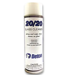 DETCO 20-20 Glass Cleaner - Rapid Action Glass Cleaner