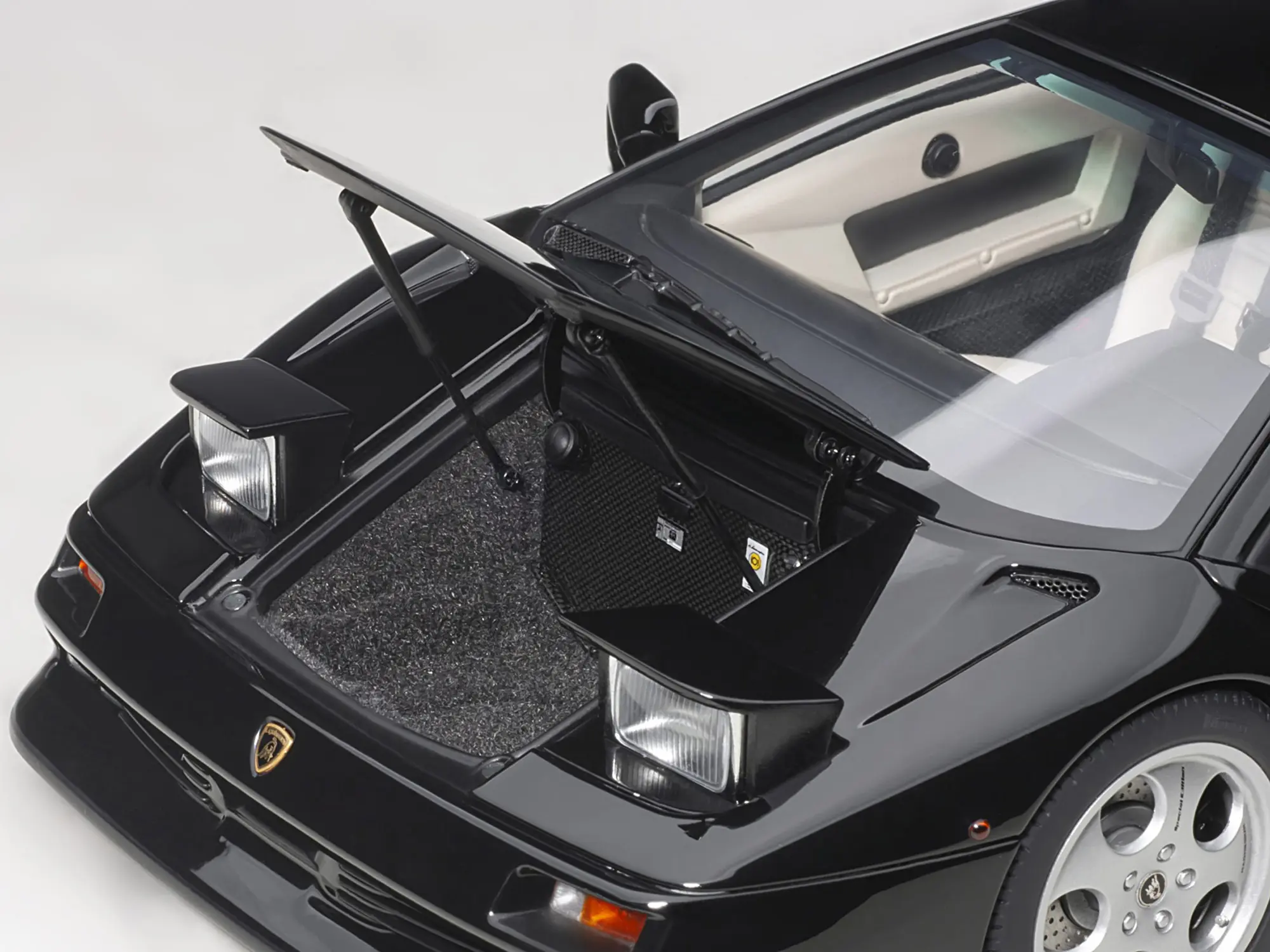 Lamborghini Diablo SE30 Deep Black Metallic 1/18 Model Car by Autoart ...