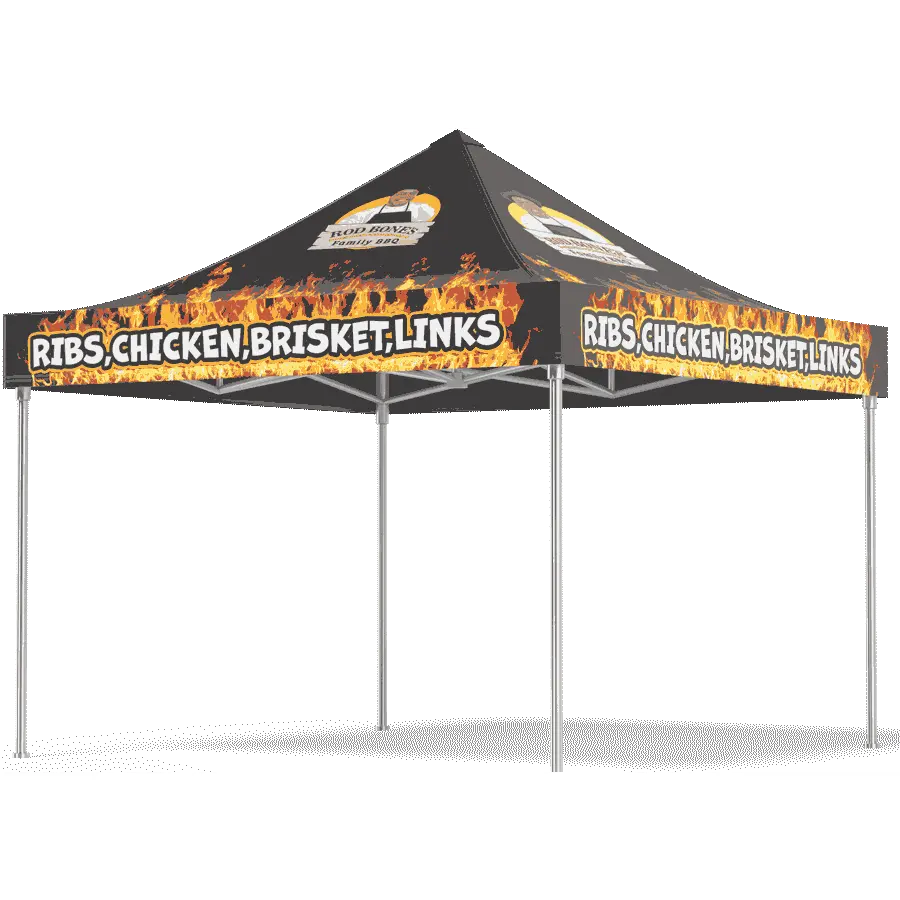 10’x10′ Printed Pop Up Tent