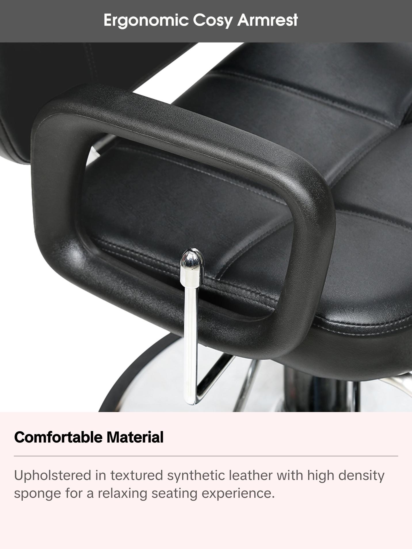 BarberPub All Purpose Hydraulic Barber Chair Salon Beauty Spa Chair Shampoo Recliner 2059