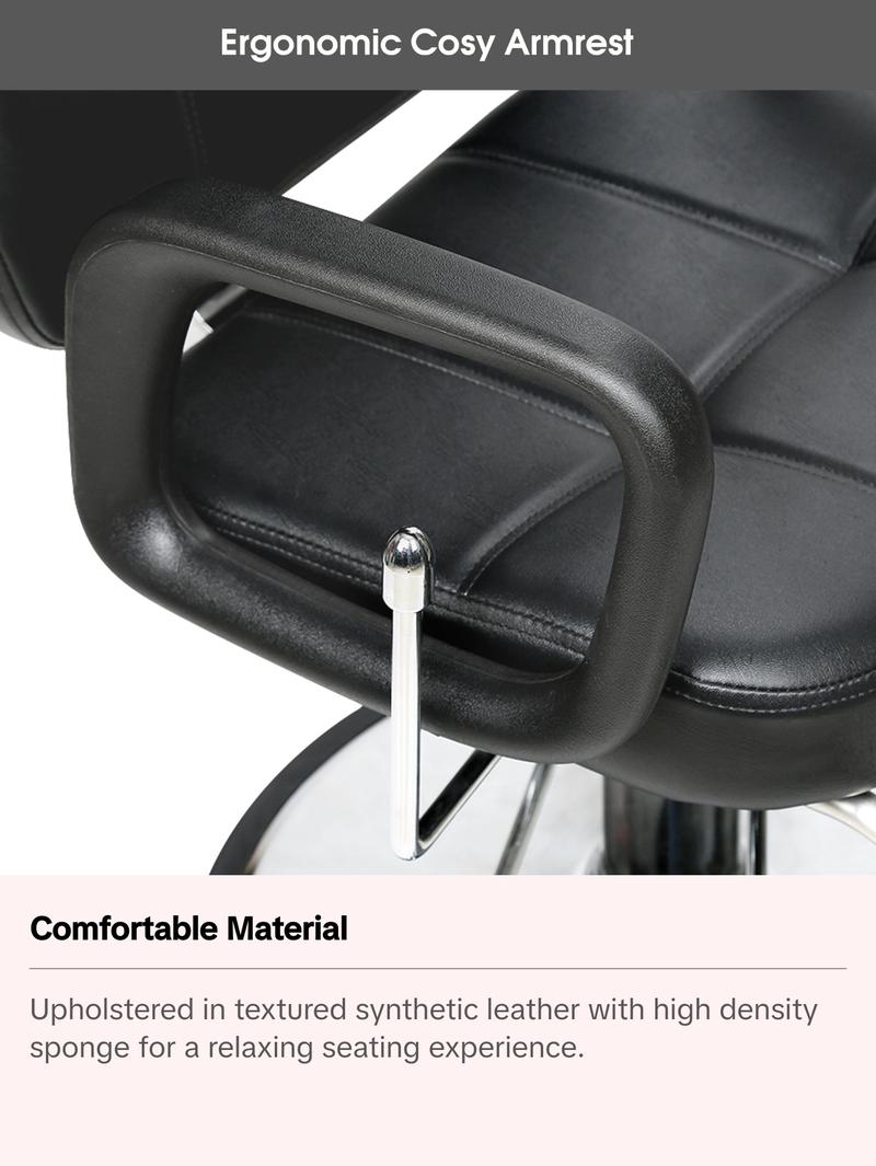 BarberPub All Purpose Hydraulic Barber Chair Salon Beauty Spa Chair Shampoo Recliner 2059