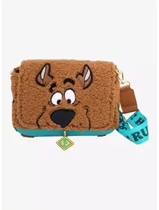 Scooby-Doo! Plush Scooby Figural Crossbody Bag