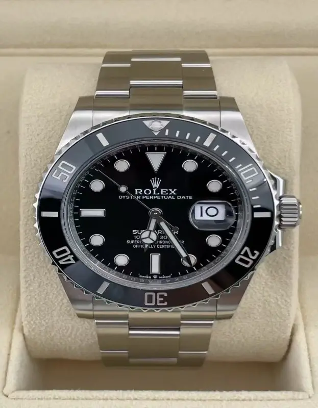 ‮ acilpeR 1:1 xeloR  ‬Submariner Date 41mm Black Ceramic Bezel Oyster Bracelet Black Dial Oyster Perpetual Automatic Men Dive Watch