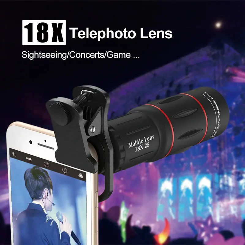 18X Mobile Zoom Lens