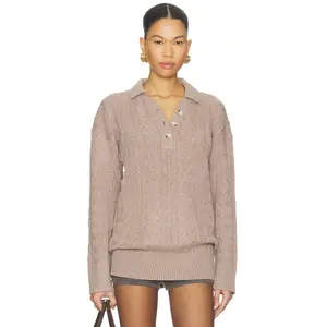 ALL THE WAYS Heather Sweater in Grey