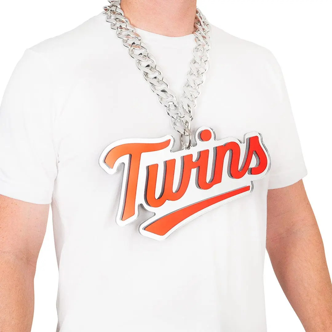 Minnesota Twins Script Logo MLB Chromatic Chain