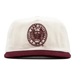 True Crown – Texas A&M Unstructured Corduroy Hat