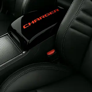 Dodge Charger LED Armrest Cover 2011-2021 Custom Handmade Illuminated Upgrade for Interior Protection & Sleek Look Easy USB Plug-in Installation Boujee Car Accessories Vehicle