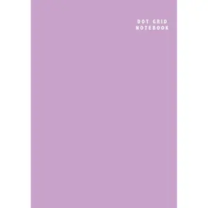 Dot Grid Notebook: B5 (6.93 x 9.85 inches)- 106 Dotted Pages || Lilac Purple Softcover Notebook/Journal Paperback – May 13, 2017
