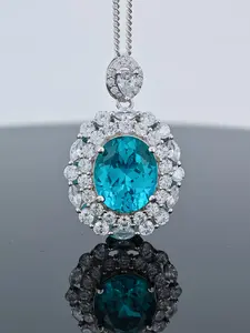 Fashion and trendy pendants 8CT Oval Shape