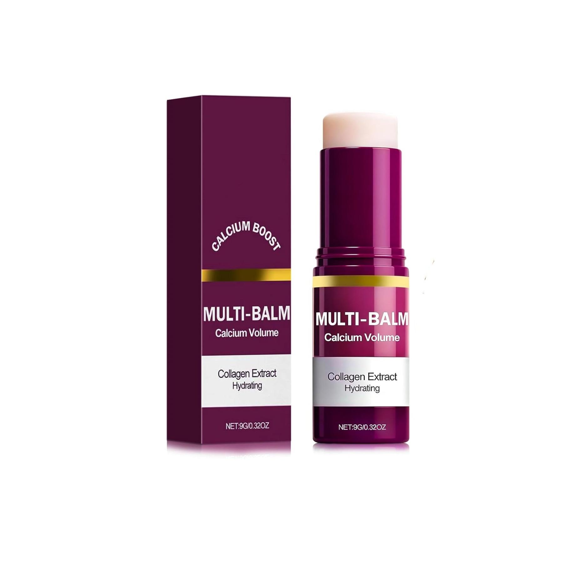 Calcium Multi Balm Stick, Calcium Volume Multi Balm, Korean Collagen Moisturing Stick, Firming & Moisturizing, Korean Skincare, Anti-Wrinkle, Hydrating, Lifting Cream for Eyes, Face & Neck Calcium Multi Balm Stick, Calcium Volume Multi Balm, Korean Collagen Moisturing Stick, Firming & Moisturizing, Korean Skincare, Anti-Wrinkle, Hydrating, Lifting Cream for Eyes, Face & Neck