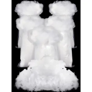 Christmas Fake Snow Indoor Artificial Snow Fluffy Snow Blanket for Christmas Fake Snow Decor, Tree, Table, Village Display