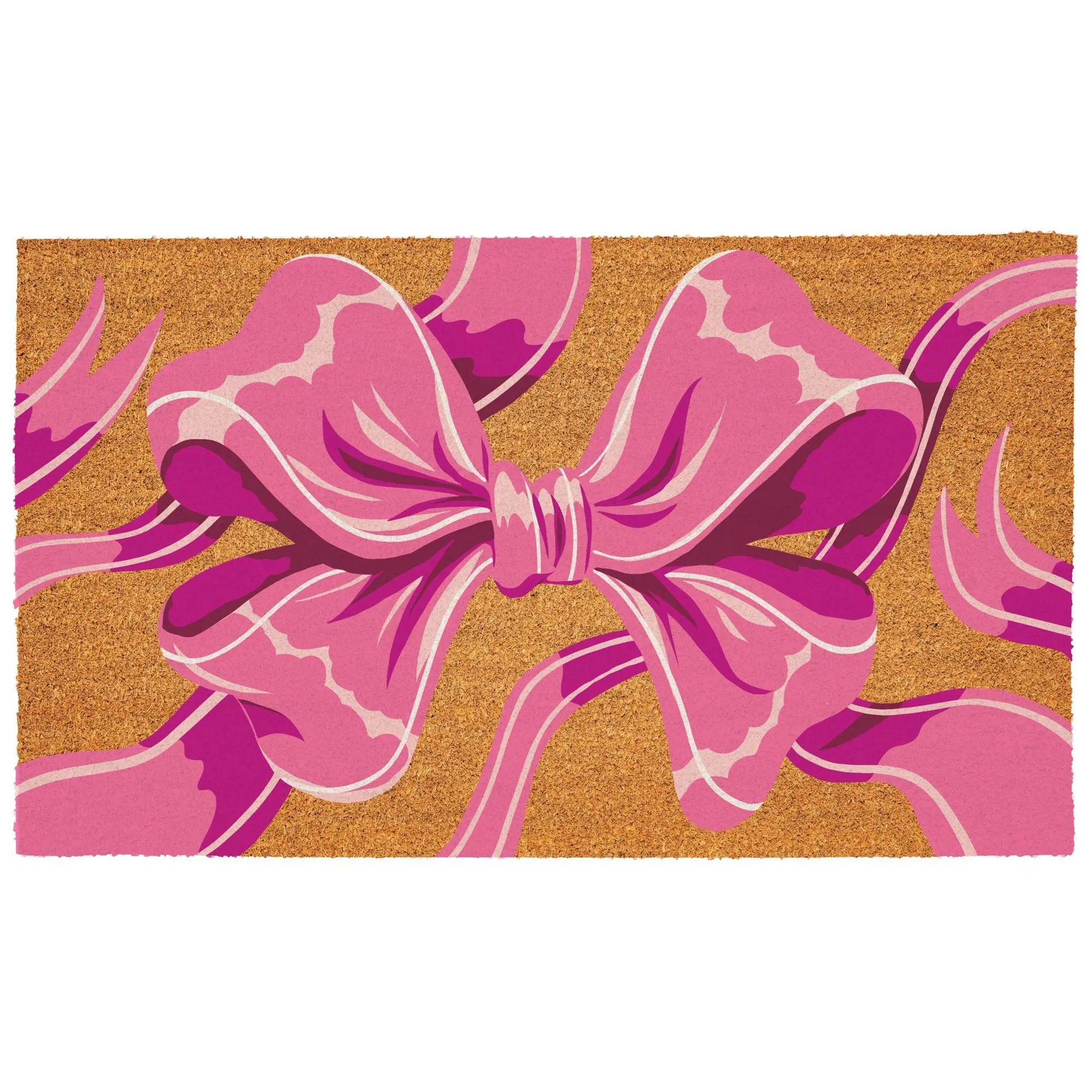 Evergreen 30"x18" Bright Bow Coir Doormat