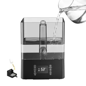 Smart 6L Cool-Mist Humidifier with Automatic Humidity Control Large Water Tank Silent Operation for Bedrooms Babies Plants Winter Dryness