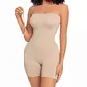 OYV Women's Bodysuit Seamless Shaping Shortie with Removable Womenswear Fabric Comfortable Christmas Style Newarrivals SohoChic